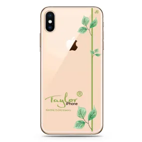 #15-0343 Greenery II iPhone XS Ultra Clear Case