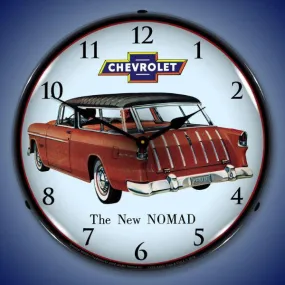 1955  Chevy Nomad Backlit LED Clock