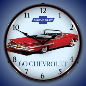 1960 Impala Convertible Backlit LED Clock