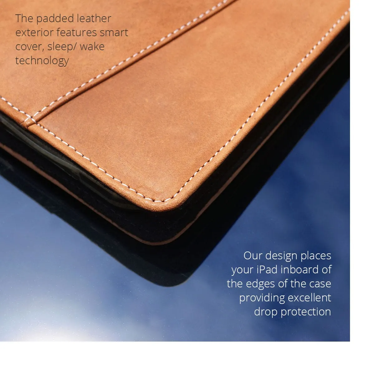 2024 Premium Leather 11 iPad Air Case