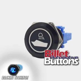 22mm 'ARCH LIGHT REAR SYMBOL' Billet Push Button Switch Marine