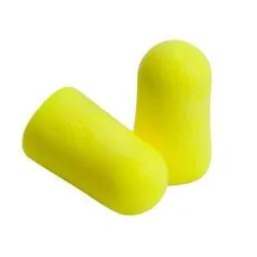 3M™ E-A-Rsoft™ Yellow Neons™ Earplugs 310-1250, Uncorded, Pillow Pack,
Regular Size, 2000 Pair/Case