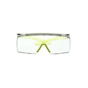 3M™ SecureFit™ 3700 Series, SF3701SGAF-GRN, Lime Green Temple,
Scotchgard™ Anti-Fog Coating, Clear OTG AF-AS lens, 10 per case