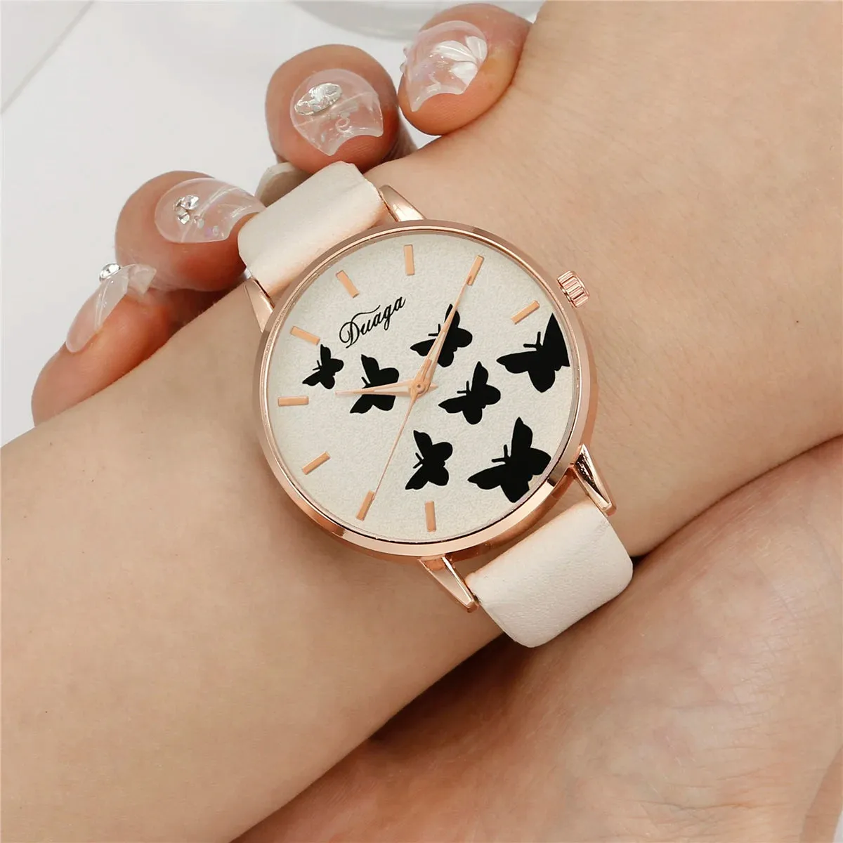 5pcs Leather Watch