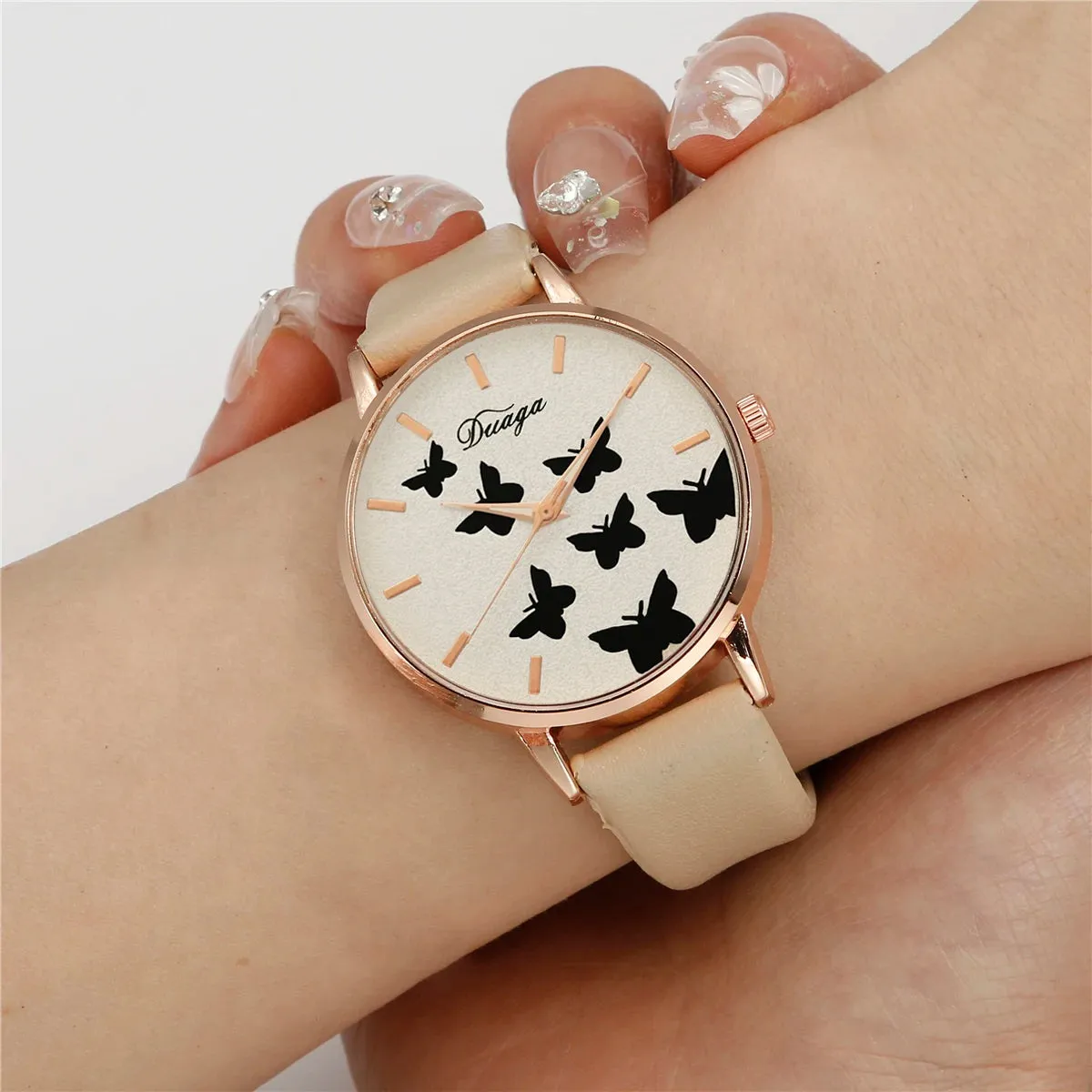 5pcs Leather Watch