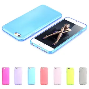 6/6s Super Flexible Clear TPU Case For Iphone 6 6s Slim Crystal Back Protect Skin Rubber Phone Cover Fundas Silicone Gel Case