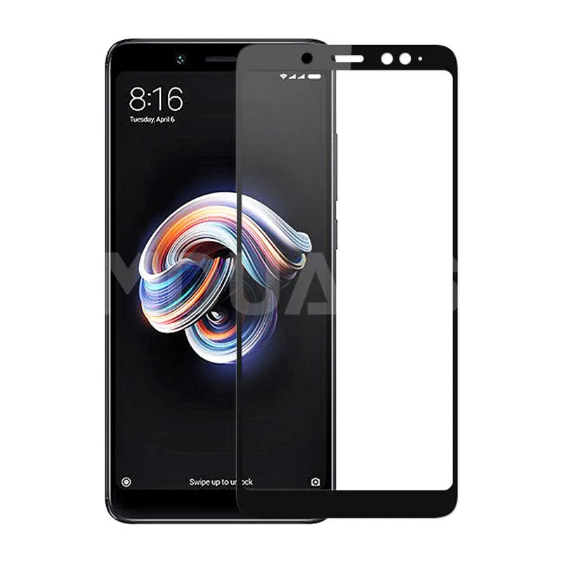 9D Tempered Glass on the For Xiaomi Redmi 5 Plus S2 4X 5A Redmi Note 4 4X 5 5A Pro Screen Protector Protective Glass Film Case