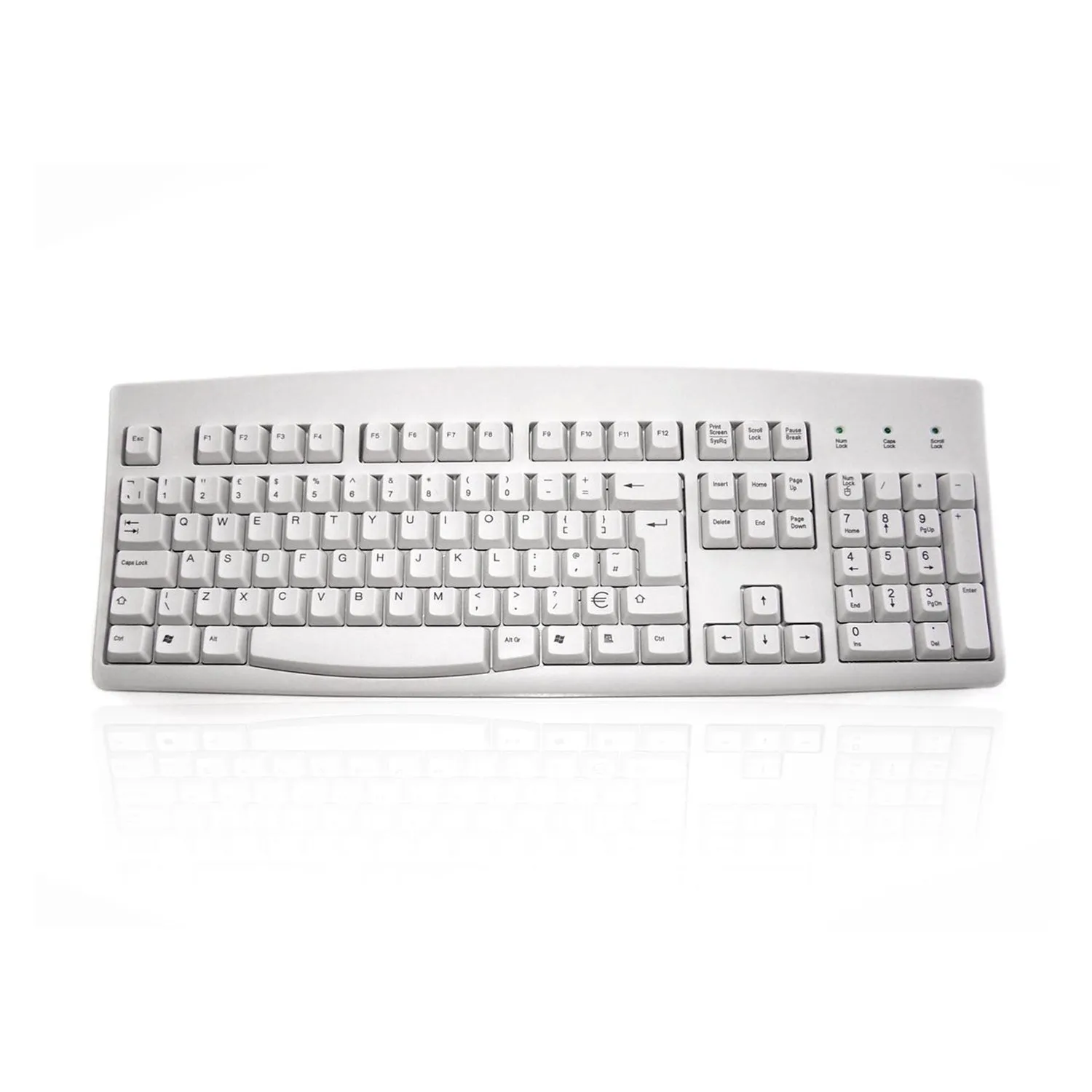 Accuratus Light Grey Full Size Keyboard