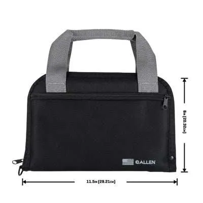 Allen Pistol Tote with Pocket - Black