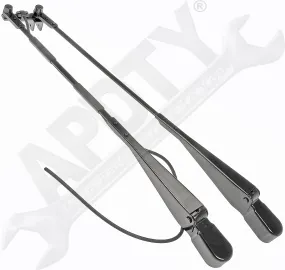 APDTY 139864 Windshield Wiper Arm Set Fits 1981-2007 Mack MR or 08-17 MRU Truck