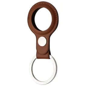 Apple AirTag Leather Key Ring - Saddle Brown (MX4M2ZM/A)