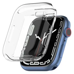 Apple Watch (45mm) stylish TPU cover - Transparent