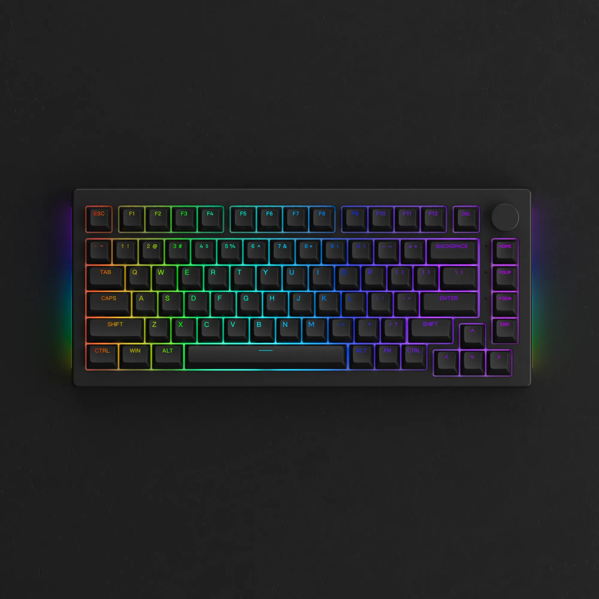 ASA Shine-Through Keycap Set (131-Key)