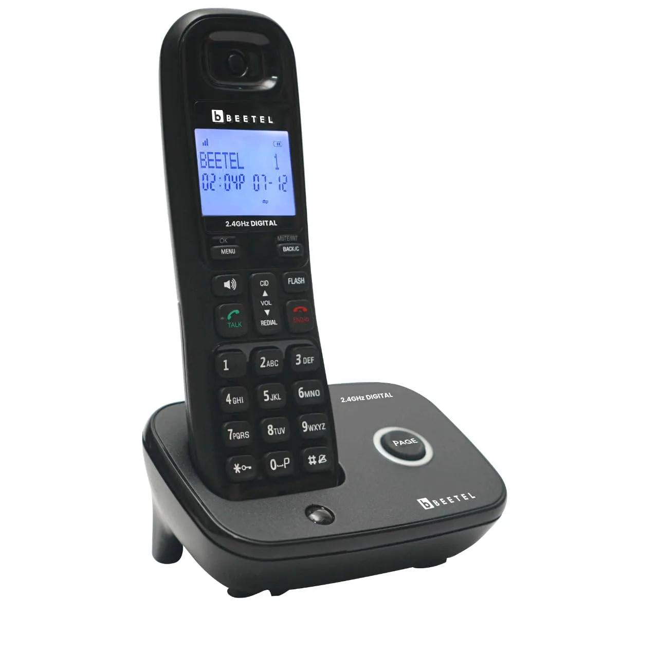 Beetel X92 Cordless Landline Phone Black