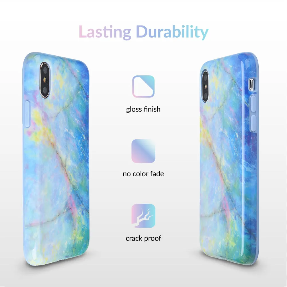 Blue Opal iPhone Case