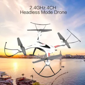 Brand New RC Quadcopter 2.4GHz 4CH Headless Mode Drone Dron One Key Return Feature Waterproof Drones 3D rollover Fly Helicopter