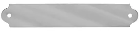 Bridle / Saddle Name Plate, Chrome