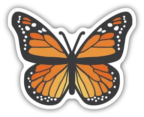 Butterfly Vinyl Sticker