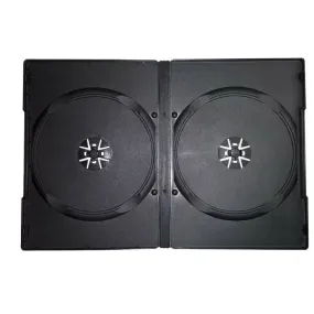 Case DVD Double Sided 14 mm Black