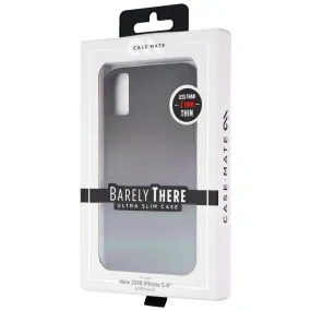 Case-Mate Barely There Case for iPhone Xs and iPhone X - Matte Black