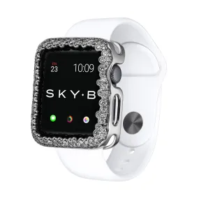 Champagne Bubbles Apple Watch Case - Silver