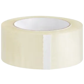 Clear Carton Sealing Tape 2" x 110 Yards - 36 Rolls/Case