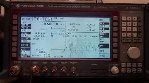 CMS54 Rohde & Schwarz Communication Analyzer Used