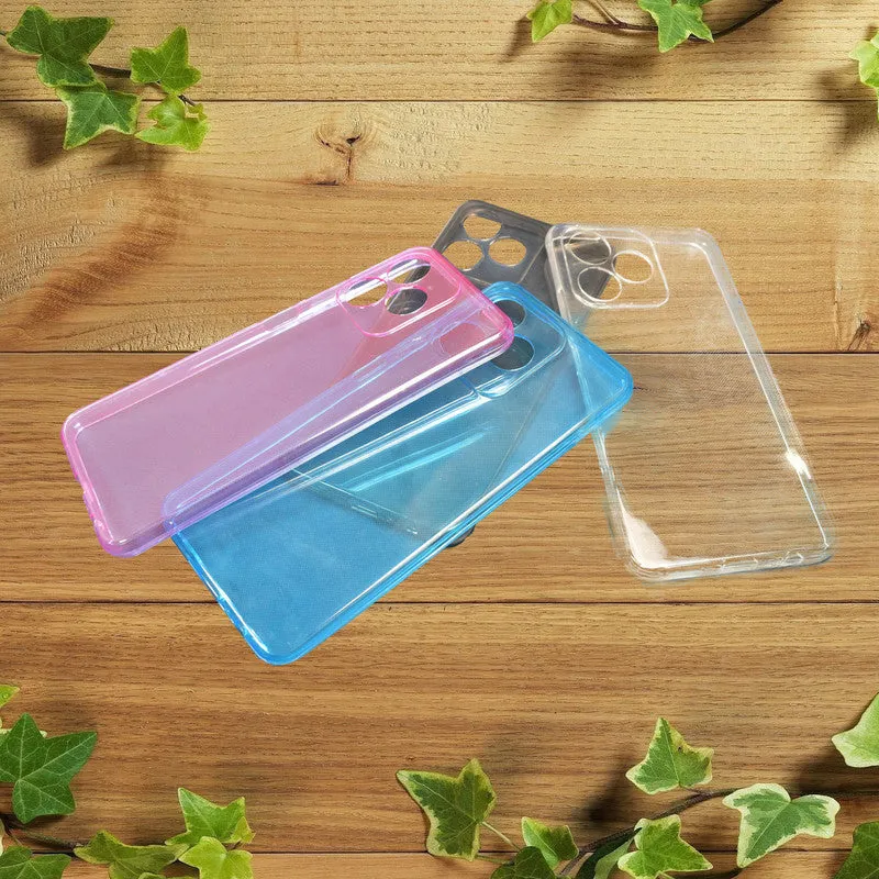 Colour Clear Soft Case For Infinix