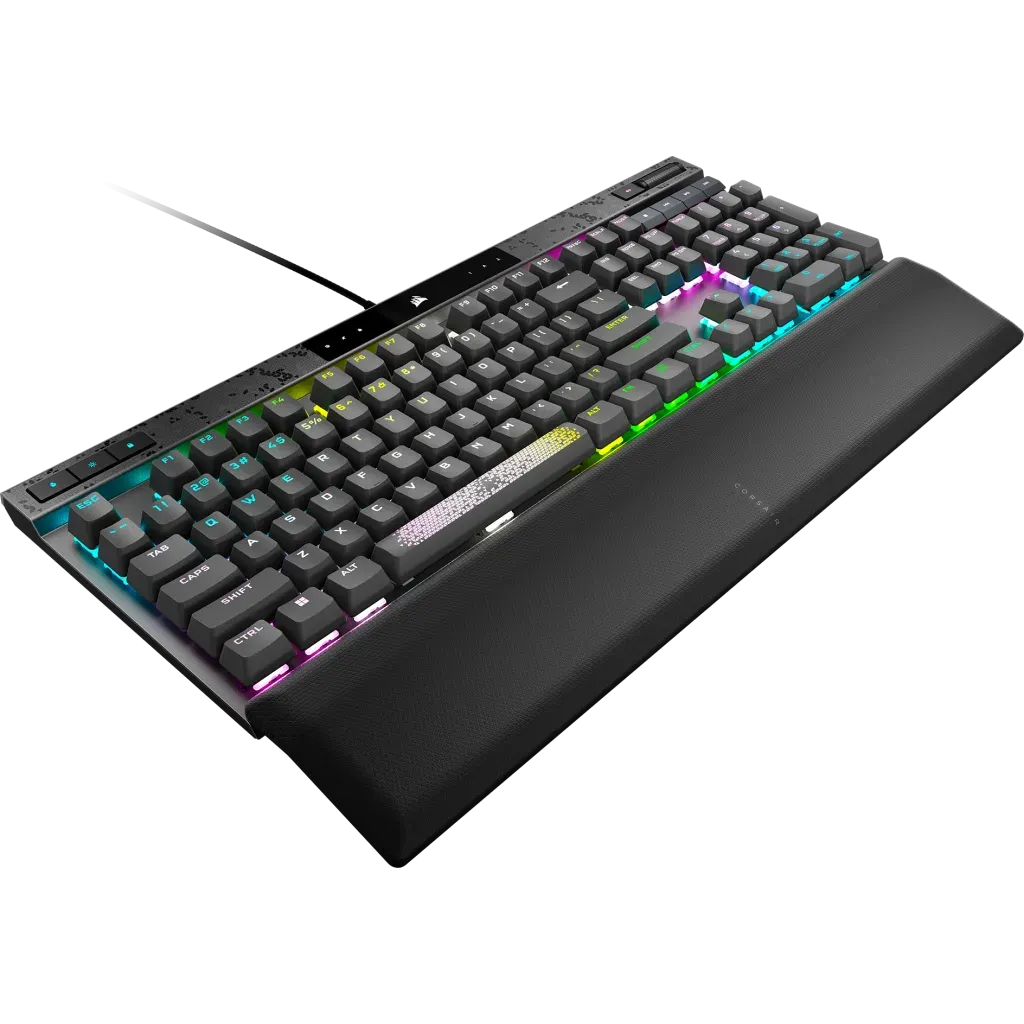 【優惠價】Corsair K70 MAX RGB Magnetic-Mechanical Gaming Keyboard — Adjustable CORSAIR (MGX Switches) Steel Grey CH-910961G-NA