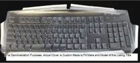 Custom Made Keyboard Cover Microsoft Natural Pro - 915D123