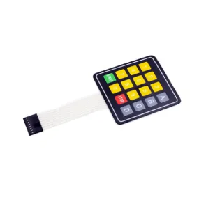 DC 12V 4×4 16 Key Matrix Membrane Switch Keypad