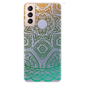 Deco Samsung Galaxy S22 Plus case - Green Sunflower Design