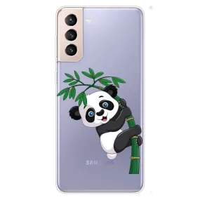 Deco Samsung Galaxy S22 Plus case - Panda Climbing Bamboo