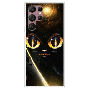 Deco Samsung Galaxy S22 Ultra case - Cat Eyes