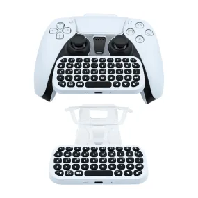 DOBE Wireless Mini Keyboard with Clip for PS5 Controller White (TP5-0556)