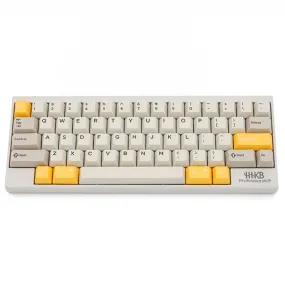 Domikey hhkb abs doubleshot keycap set 1980s 80s for topre stem yellow enter version