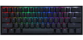 Ducky One 2 Mini Gaming Keyboard, Mx-Black, Rgb-Led, Black, Ch-Layout