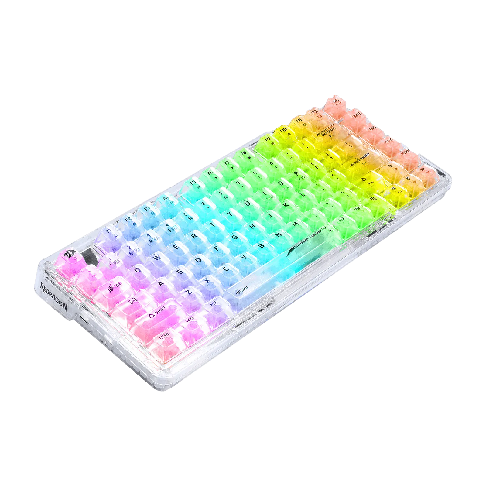 ELF PRO K649 Wireless Transparent Keyboard