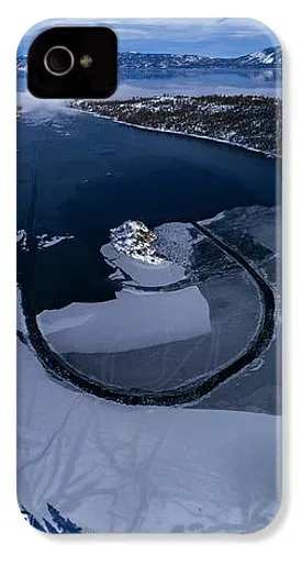 Emerald Bay Ice Aerial - Phone Case