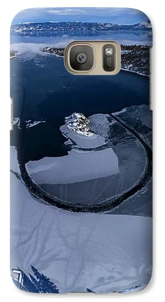 Emerald Bay Ice Aerial - Phone Case