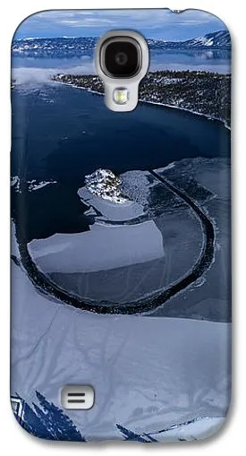 Emerald Bay Ice Aerial - Phone Case