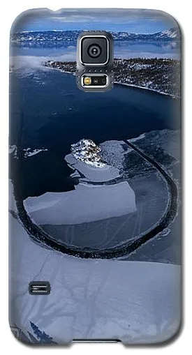 Emerald Bay Ice Aerial - Phone Case