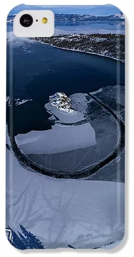 Emerald Bay Ice Aerial - Phone Case