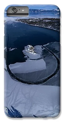 Emerald Bay Ice Aerial - Phone Case