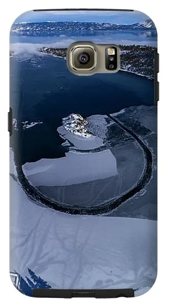 Emerald Bay Ice Aerial - Phone Case