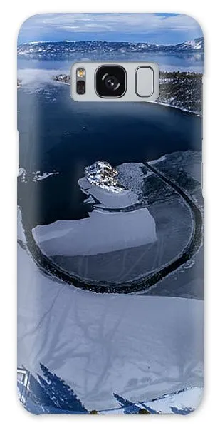 Emerald Bay Ice Aerial - Phone Case