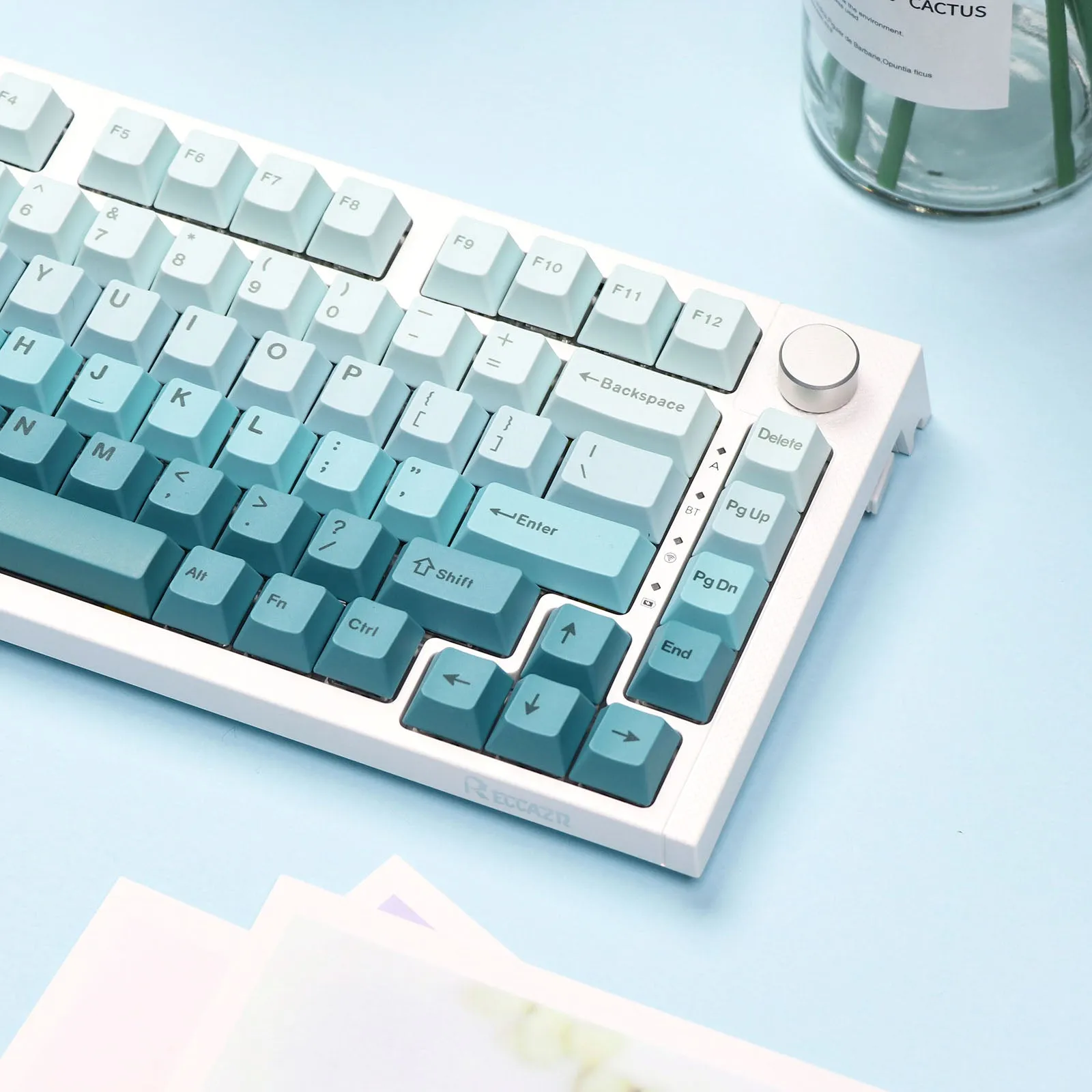 EPOMAKER EmeraldMist Keycaps Set