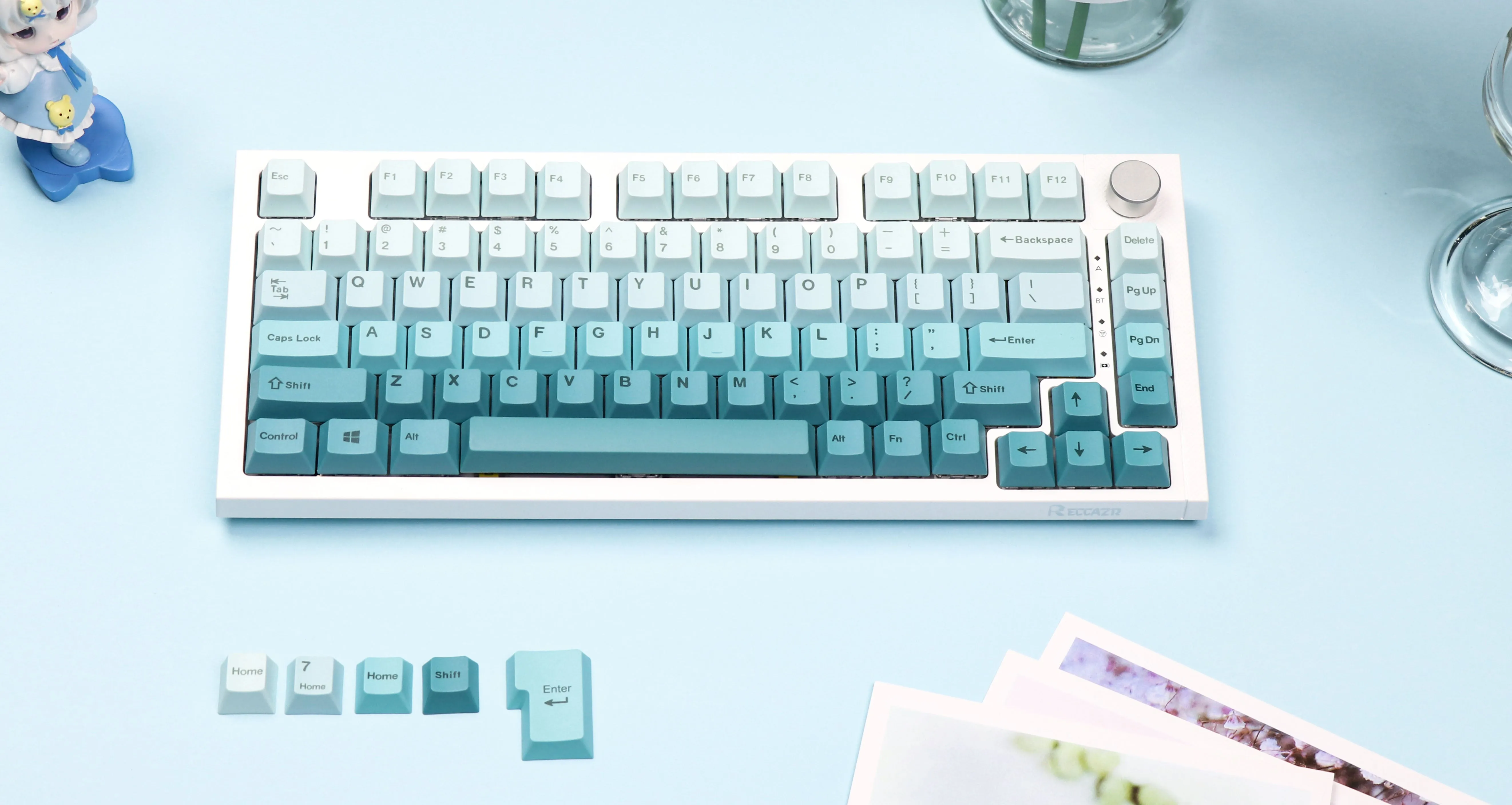 EPOMAKER EmeraldMist Keycaps Set