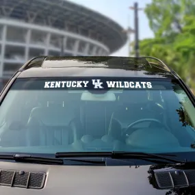 Fanmats Kentucky Wildcats Sun Stripe Windshield Decal 3.25" x 34"