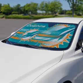 Fanmats Miami Dolphins Windshield Sun Shade